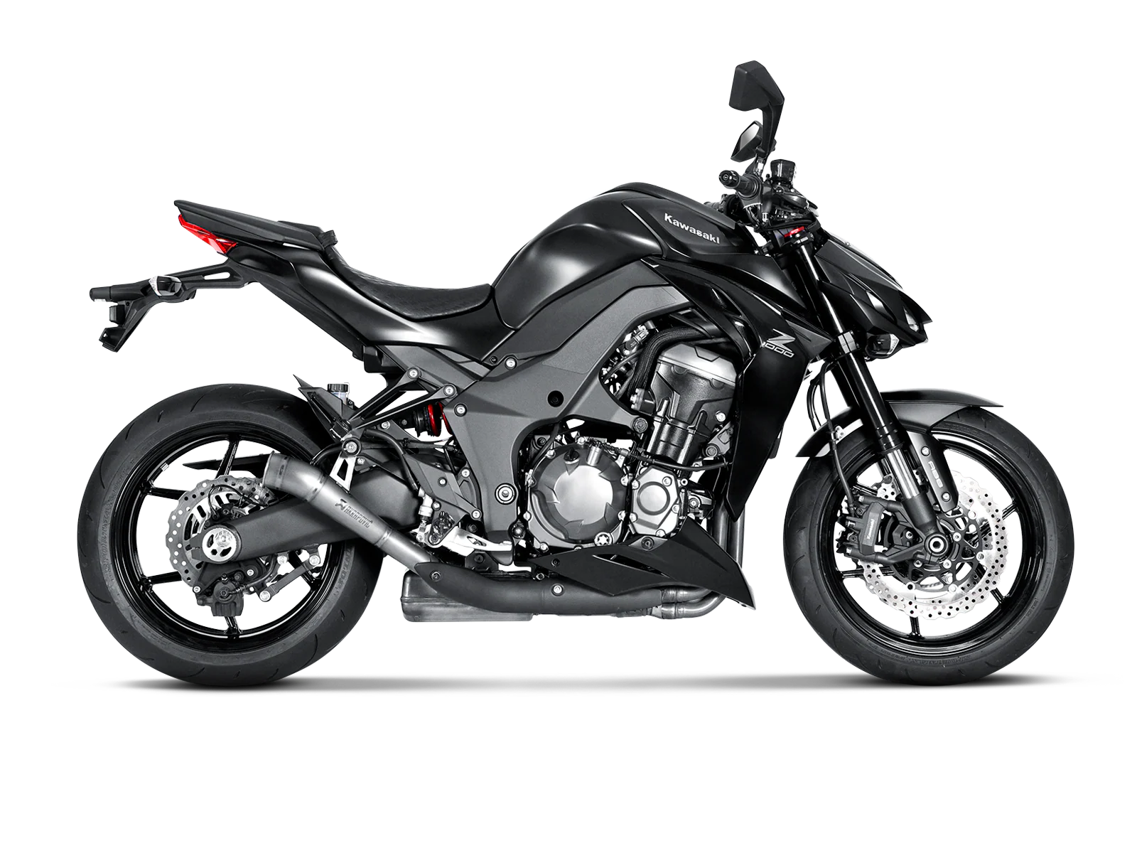 Akrapovic Megaphone Slip-On Exhaust Kawasaki Z1000 / Ninja 1000 2014-2019 - Image 2