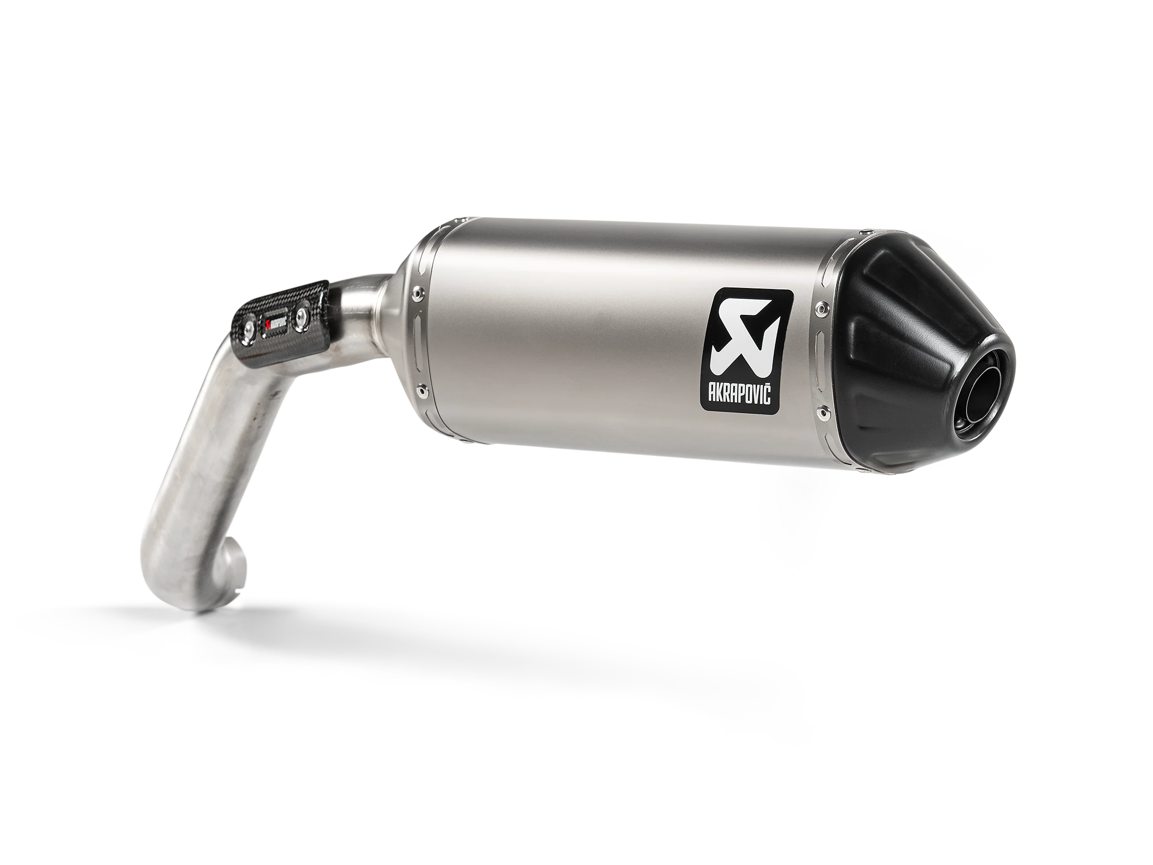 Akrapovic Offroad Slip-On Exhaust Moto Guzzi V85 TT 2021