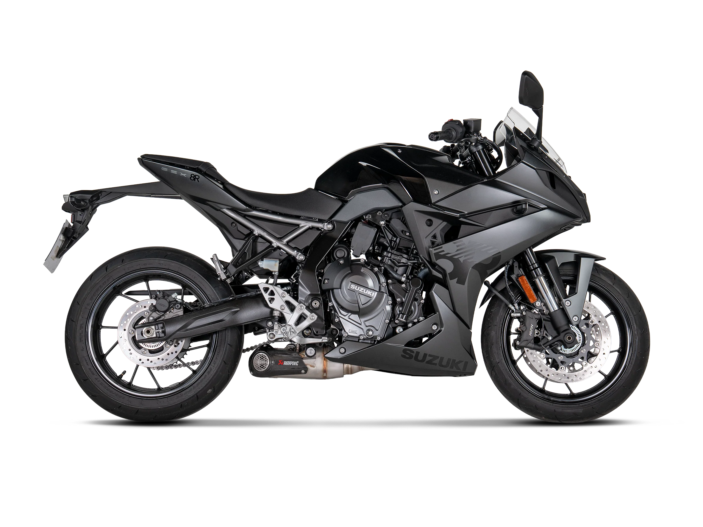 Akrapovic Racing Homologated Exhaust System Suzuki GSX-8S / GSX-8R 2023-2026 - Image 2