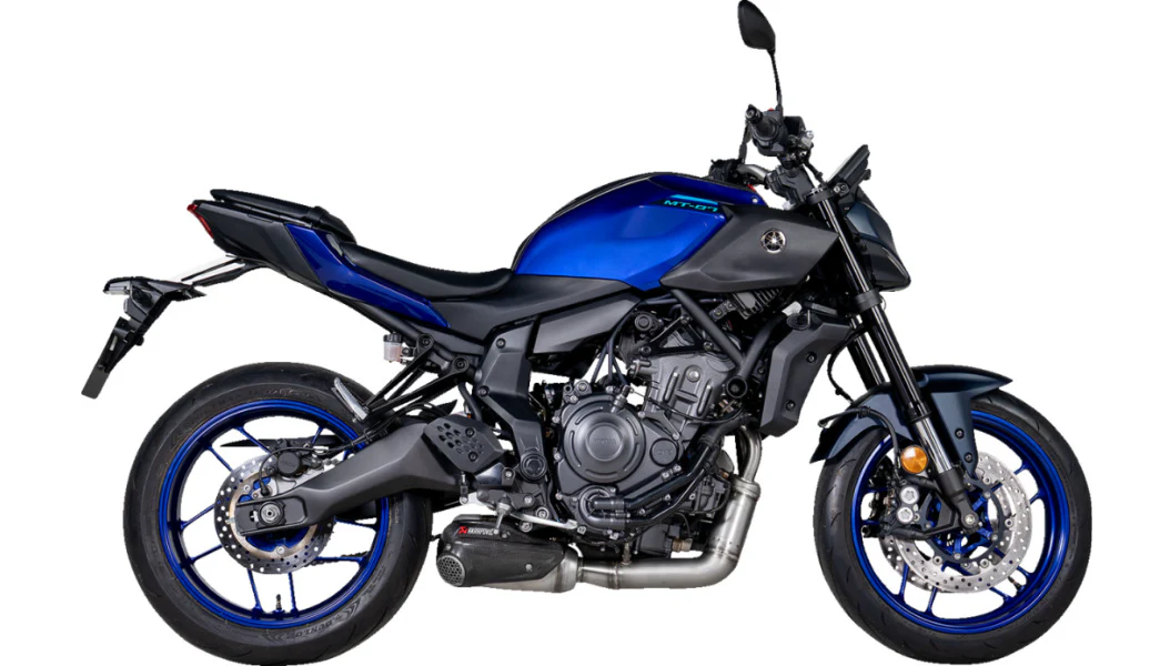 AKRAPOVIC Racing Line Exhaust System 2021-2025 Yamaha MT-07 - Image 2