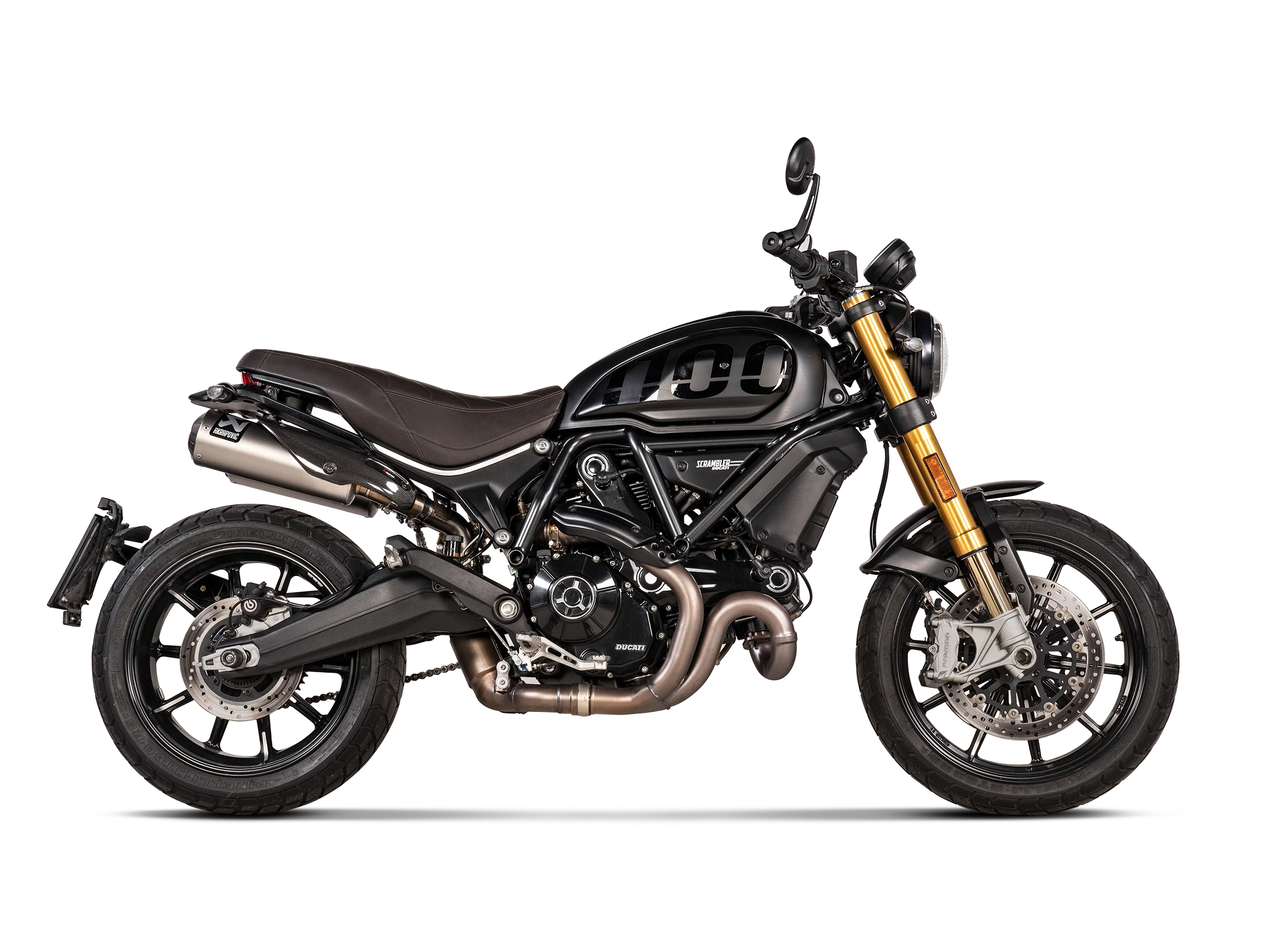 Akrapovic Slip-On Exhaust Ducati Scrambler 1100 2021-2023 - Image 2
