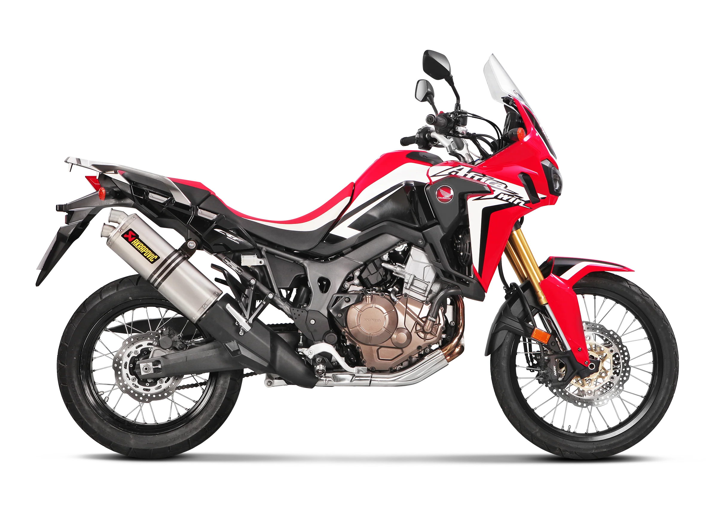 Akrapovic Slip-On Exhaust Honda Africa Twin 2016-2019 - Image 2