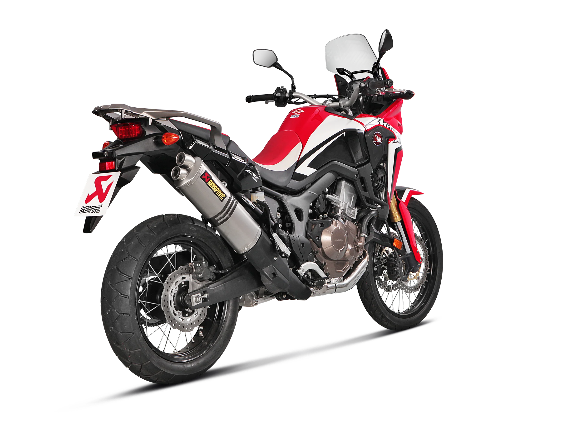 Akrapovic Slip-On Exhaust Honda Africa Twin 2016-2019 - Image 3