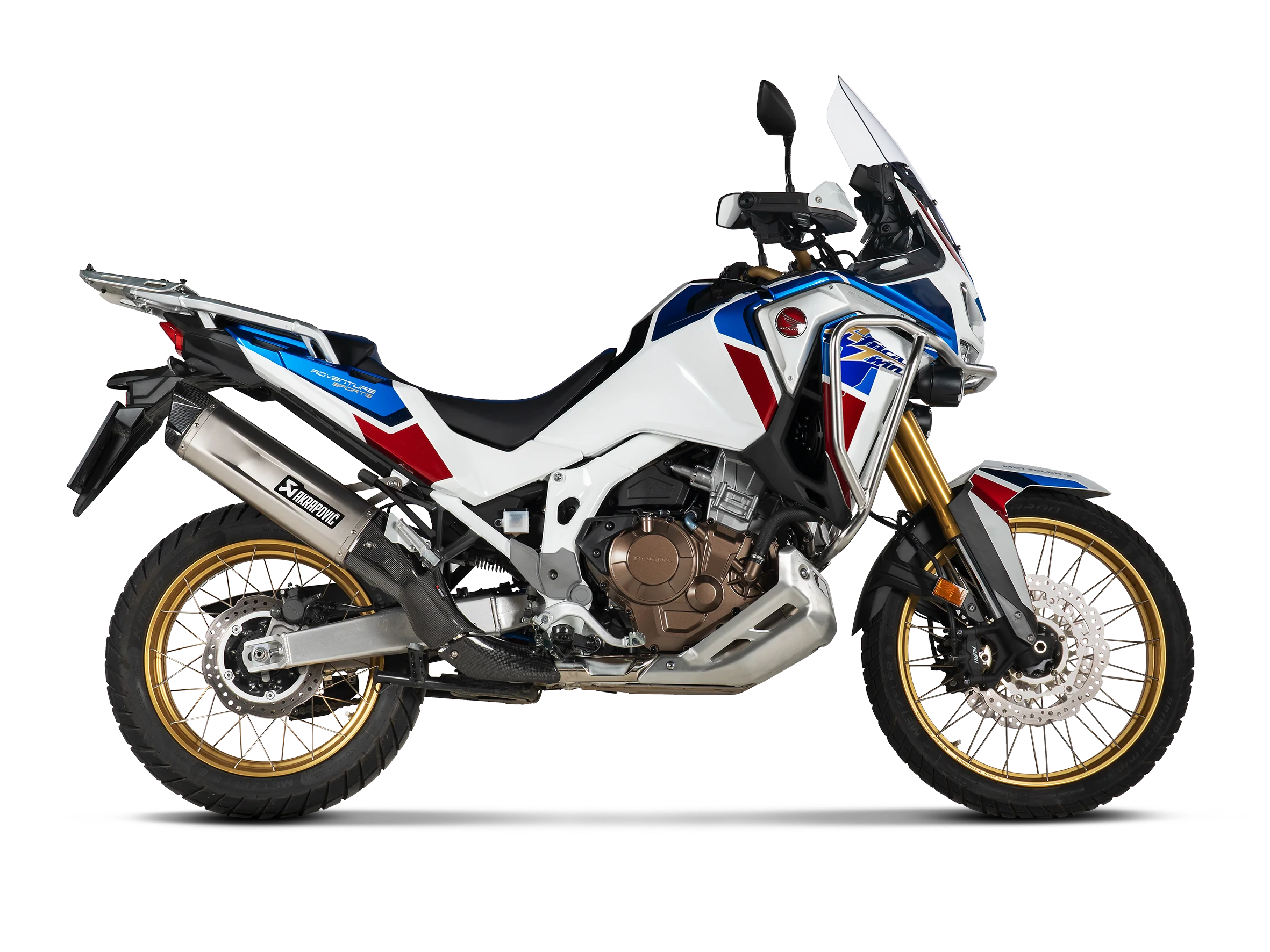 Akrapovic Slip-On Exhaust Honda Africa Twin / Adventure Sport ES 2020-2023 - Image 2