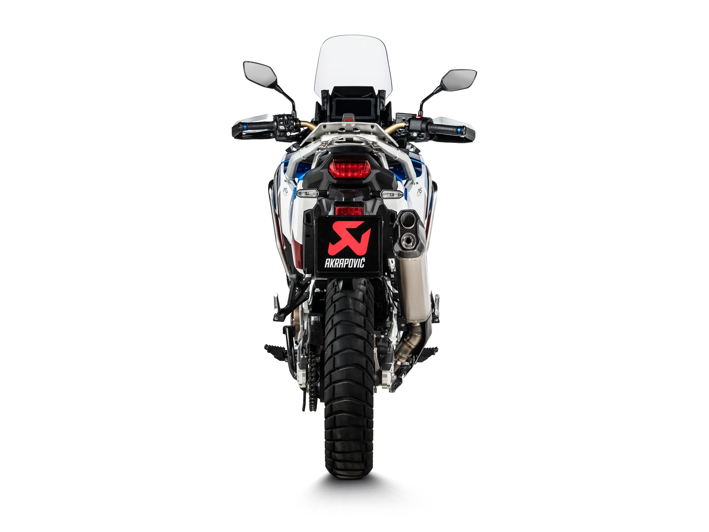 Akrapovic Slip-On Exhaust Honda Africa Twin / Adventure Sport ES 2020-2023 - Image 3