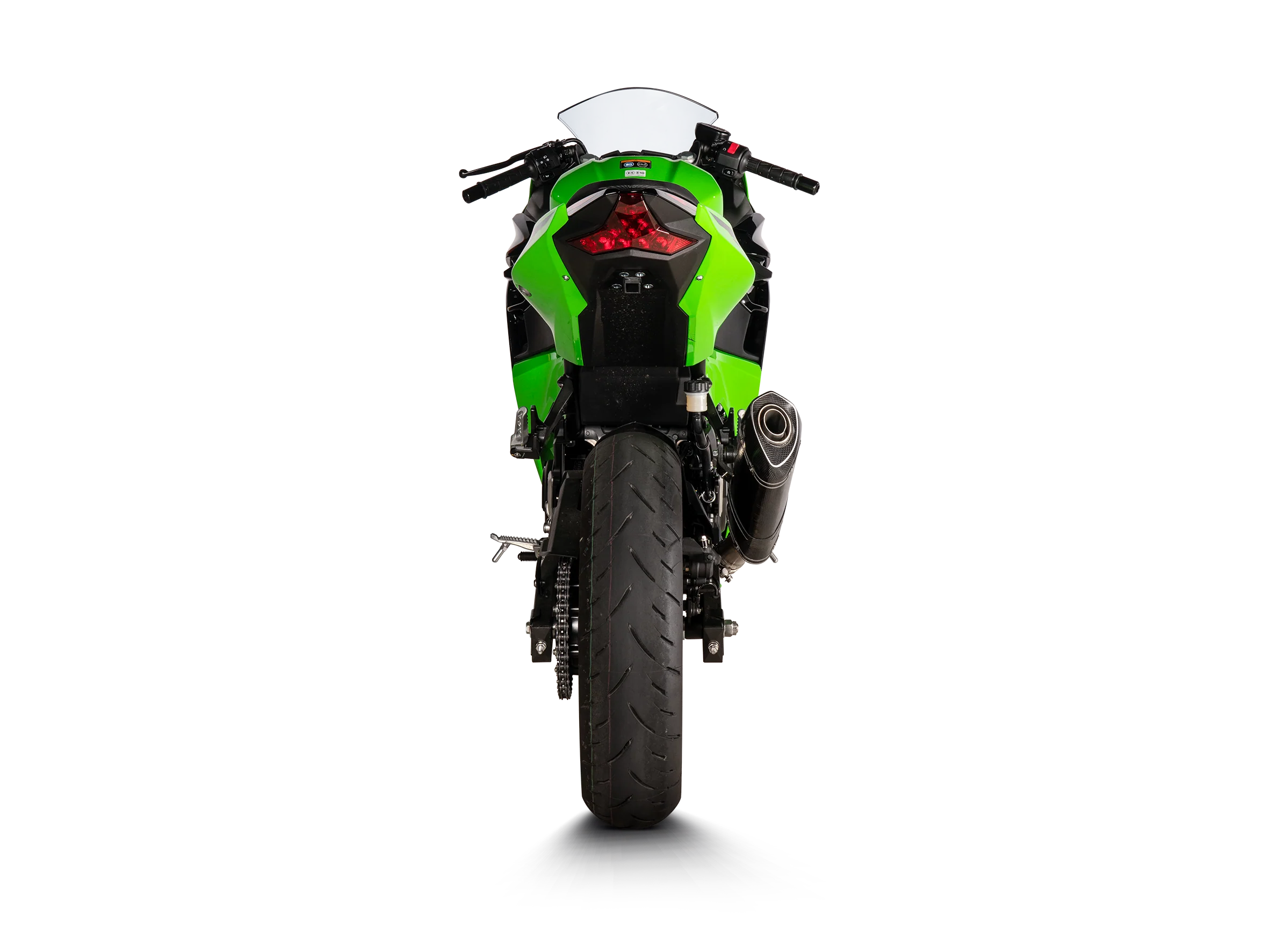 Akrapovic Slip-On Exhaust Kawasaki Ninja 400 / Z400 / Ninja 500 / Z500 2018-2026 - Image 4