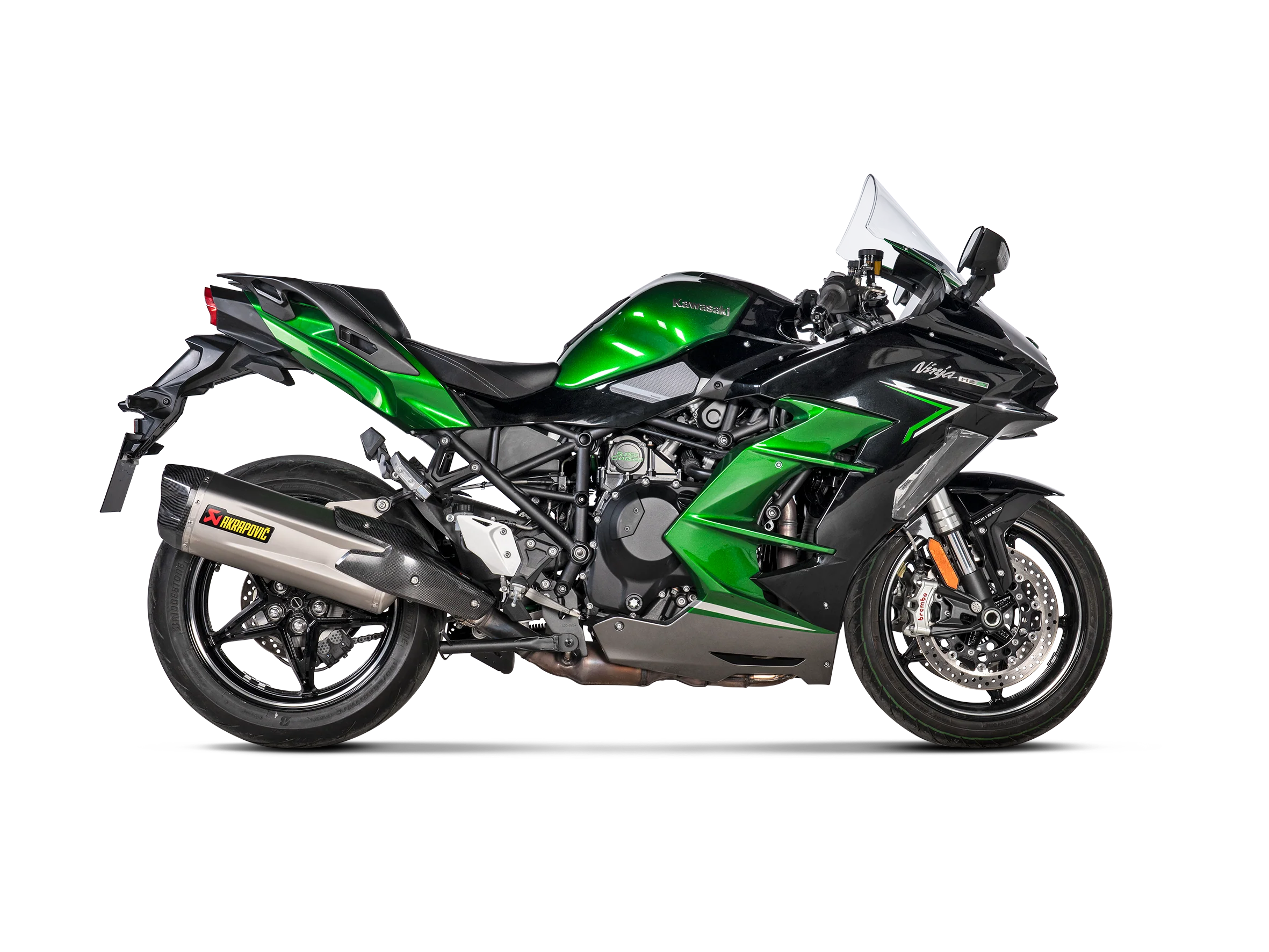 Akrapovic Slip-On Exhaust Kawasaki Ninja H2 SX 2021-2026 - Image 2