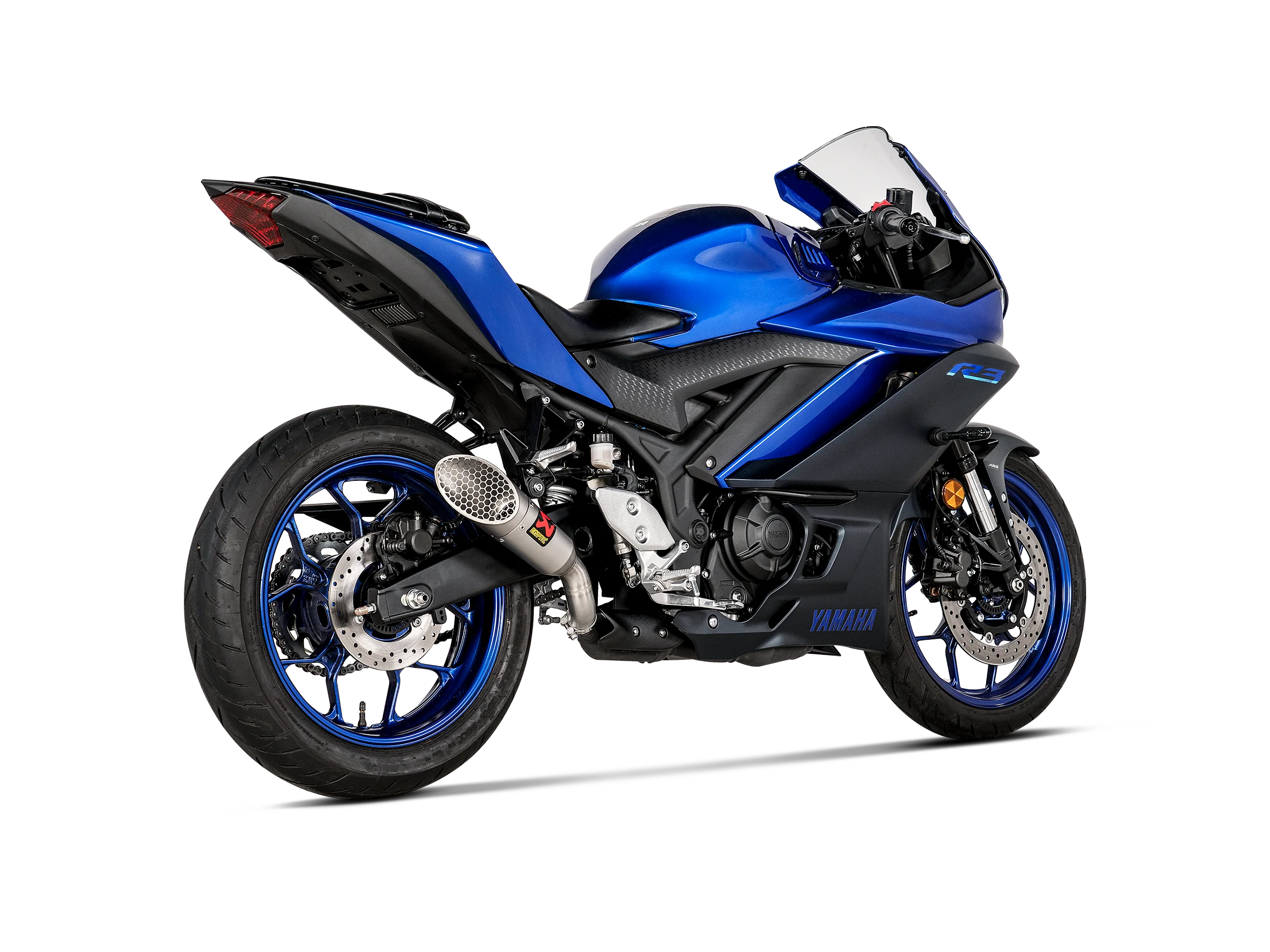 Akrapovic GP Slip-On Exhaust Yamaha R3 / MT-03 2015-2026 - Image 3