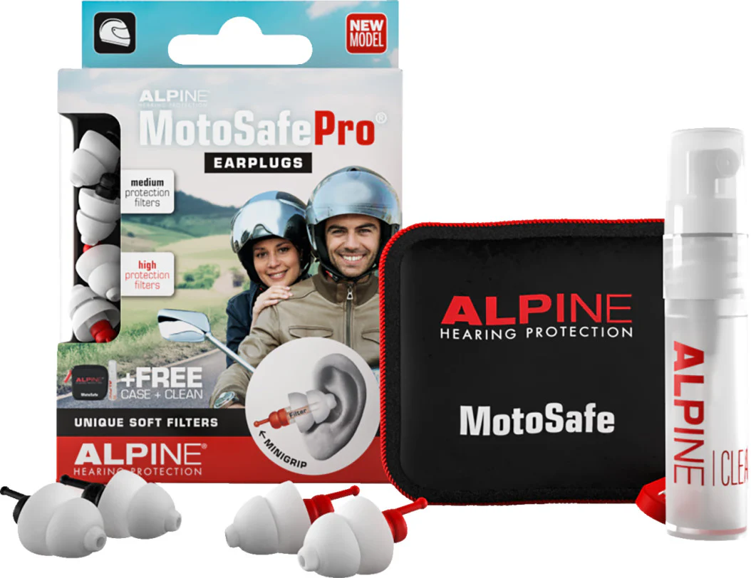 Alpine Hearing Protection MotoSafe Pro Earplugs