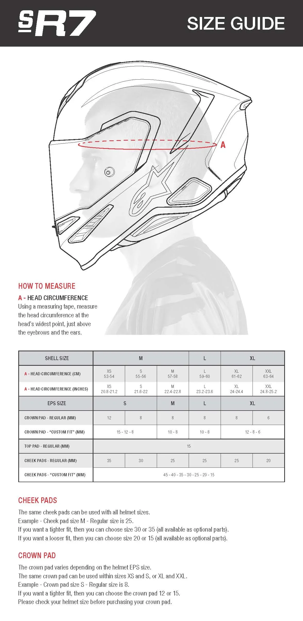 Alpinestars Supertech R7 Solid Helmet - Image 5