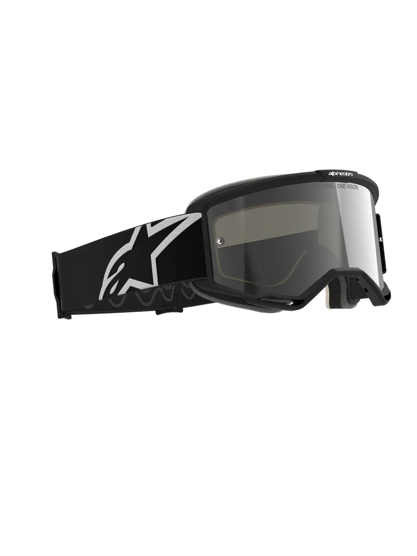 Alpinestars Vision 5 Goggle - Corp - Black - Silver Mirror Lens - Image 3