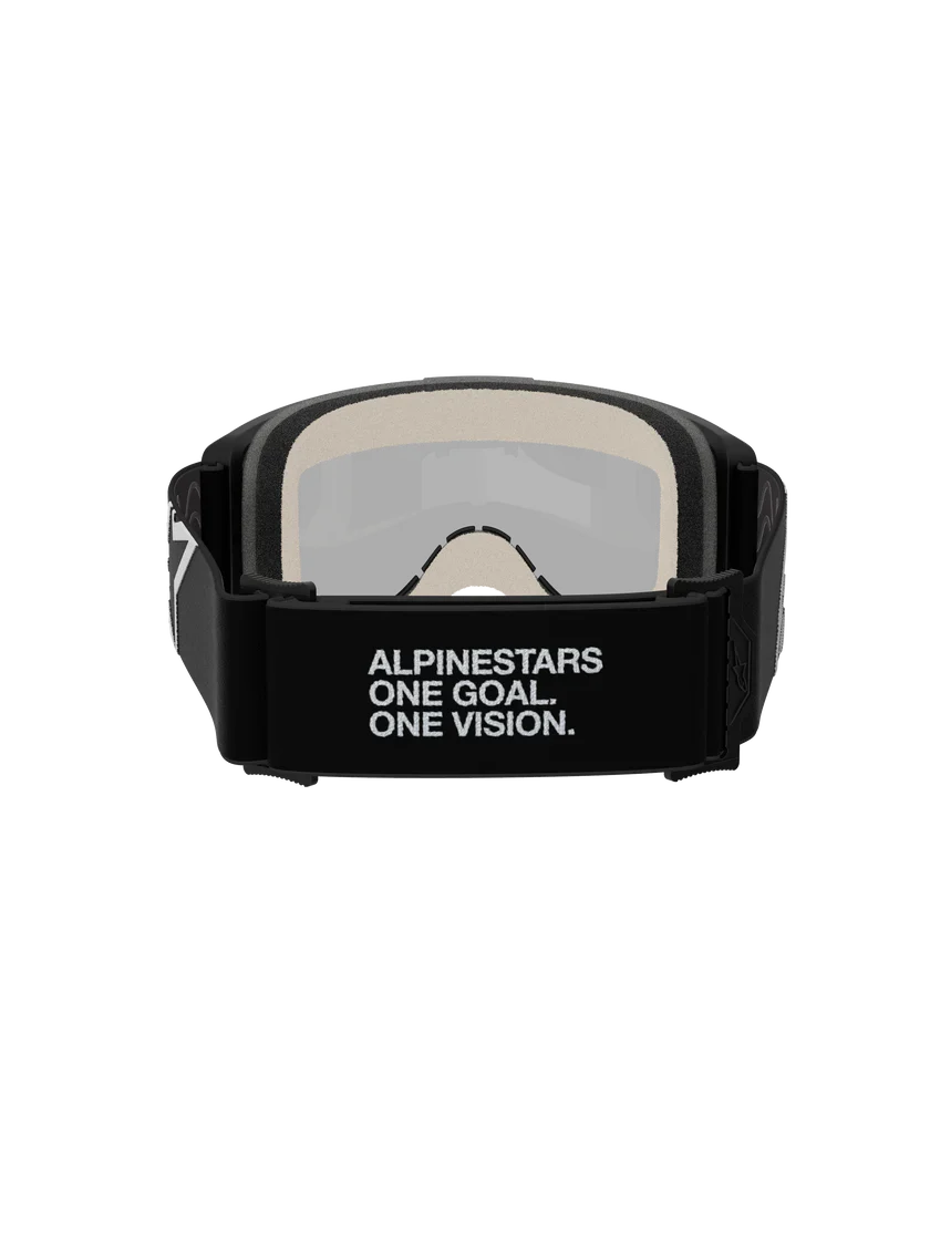 Alpinestars Vision 5 Goggle - Corp - Black - Silver Mirror Lens - Image 4