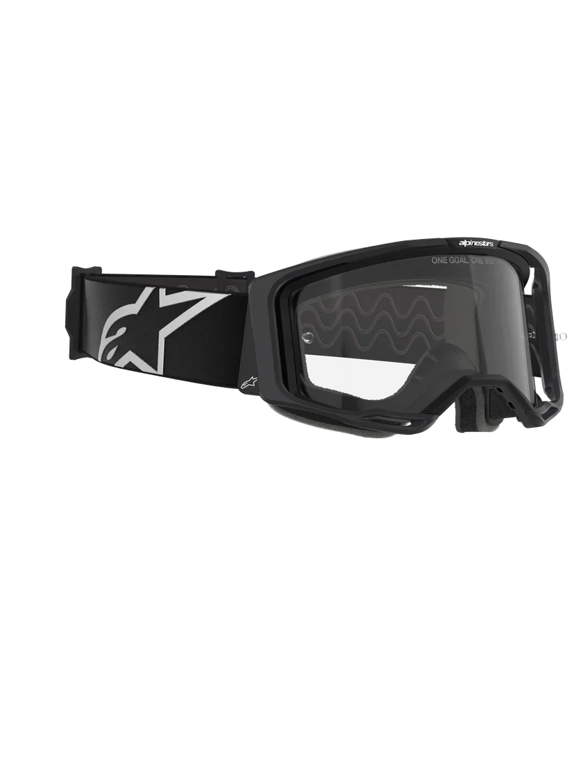 Alpinestars Vision 8 Goggle - Corp - Black - Clear Lens - Image 3