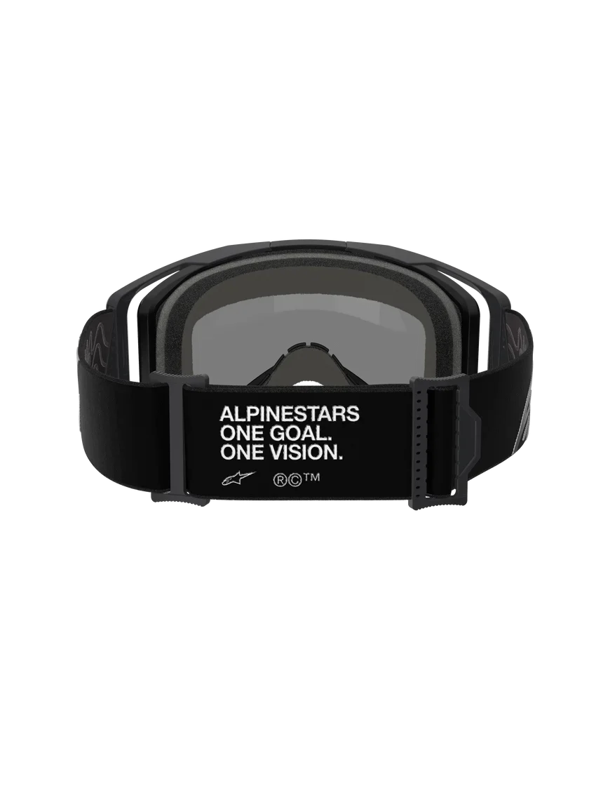 Alpinestars Vision 8 Goggle - Corp - Black - Red Mirror Lens - Image 4