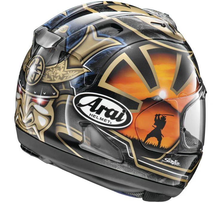 Arai Corsair-X Dani Samurai-2 Helmet - Snell 2020 - Image 4