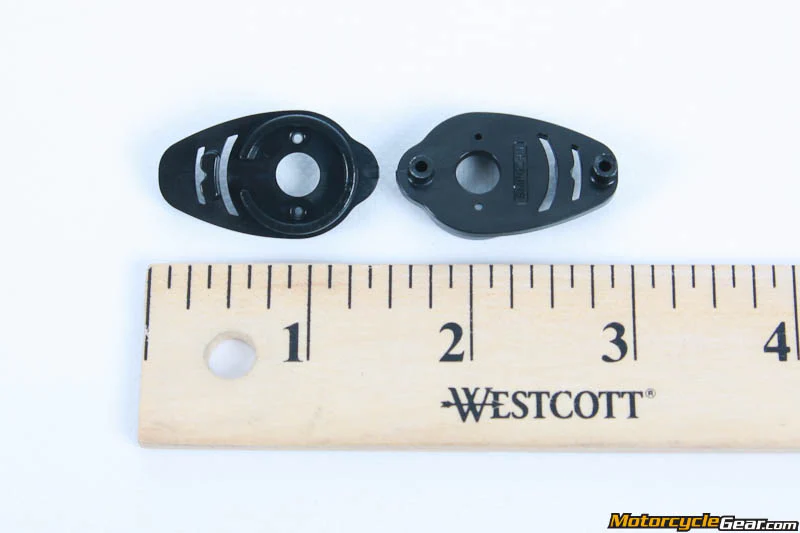 Bell Hinge Plate Kit - Fits Qualifier, Qualifier DLX, Vortex and Revolver Evo Helmets (VO) - Image 4