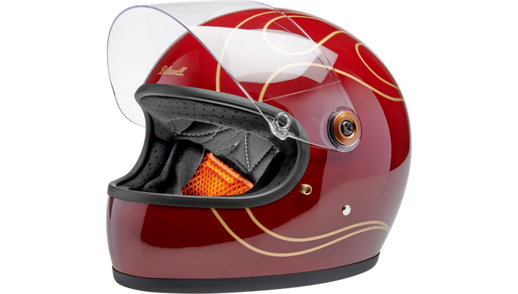 Biltwell Gringo S Flames Helmet - Image 6