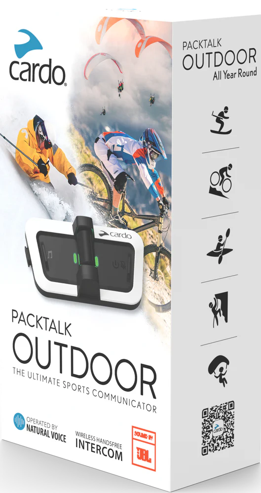 Cardo Packtalk Outdoor Single Comm System