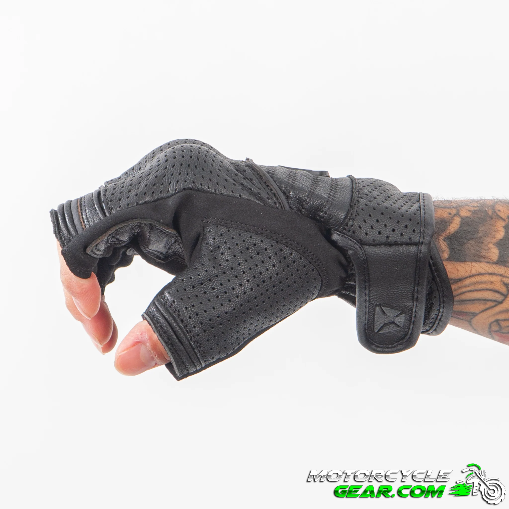 Cortech Flip Off Armored Fingerless Gloves - Image 4