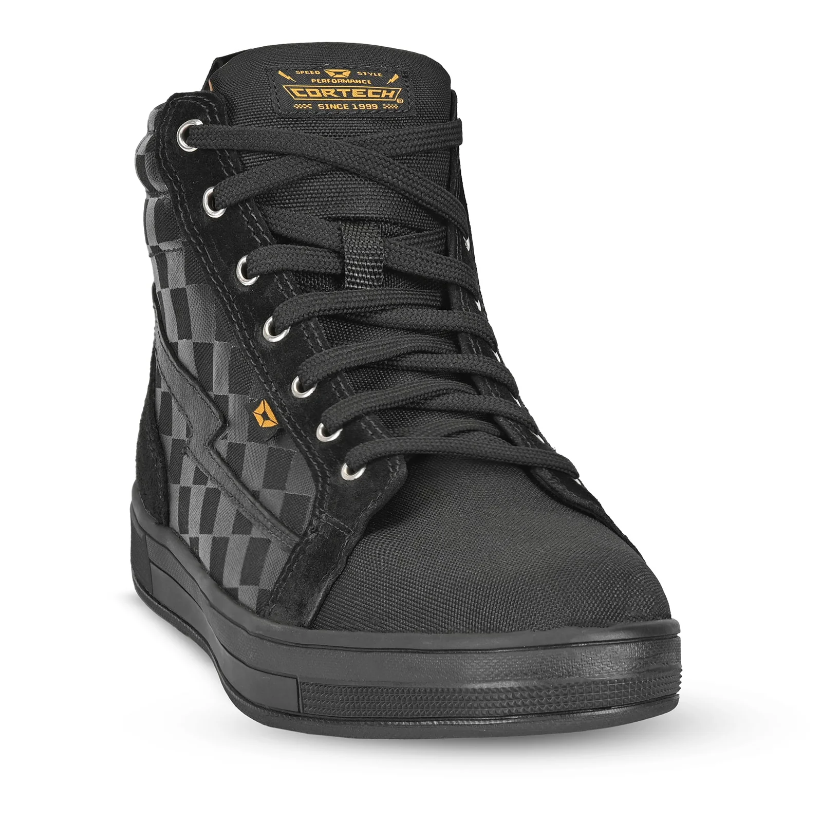 Cortech Slayer Canvas Check Riding Shoes for Women - Image 5