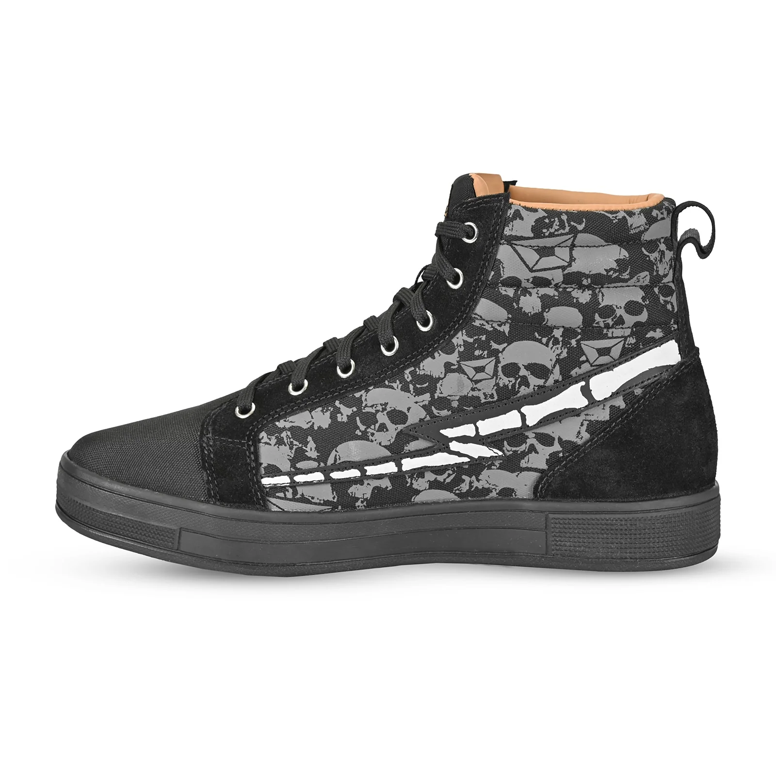 Cortech Slayer Canvas Skulls Riding Shoes - Image 5