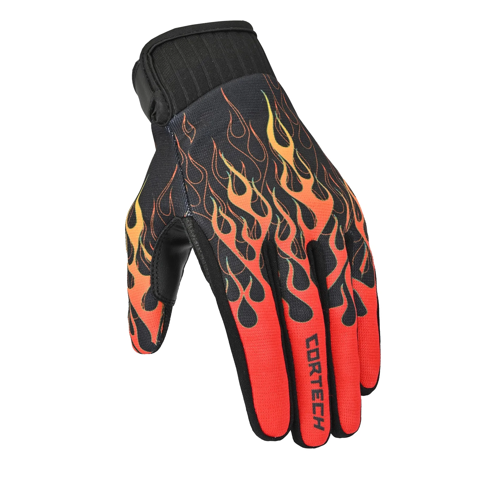 Cortech Standard Issue Flames Glove - Image 4
