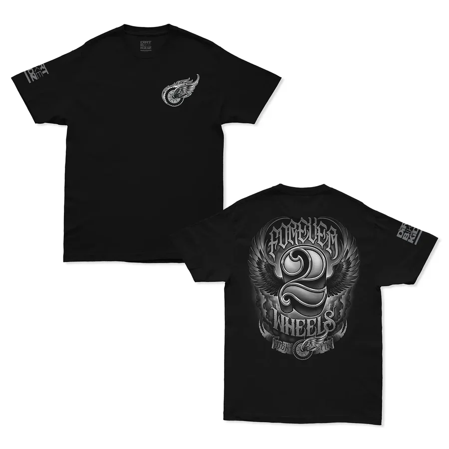 DBK Two Wheels Tee - Image 3