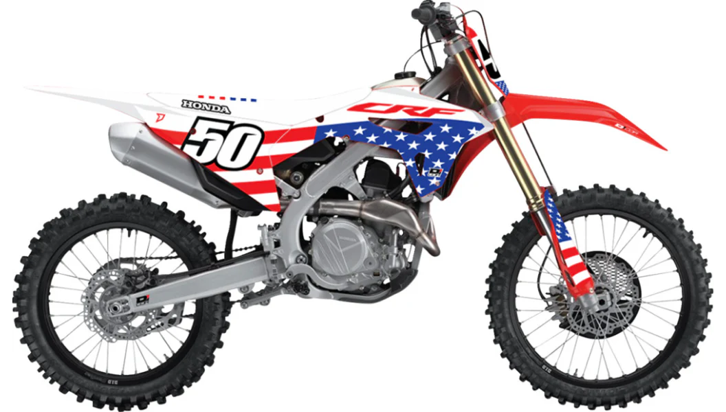 D'COR VISUALS Graphic Kit - USA Honda - Honda - CRF 250/450 R '21-'24