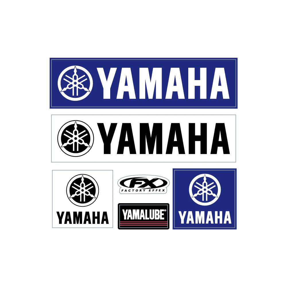 Factory Effex Jersey Iron-On Kit - Yamaha