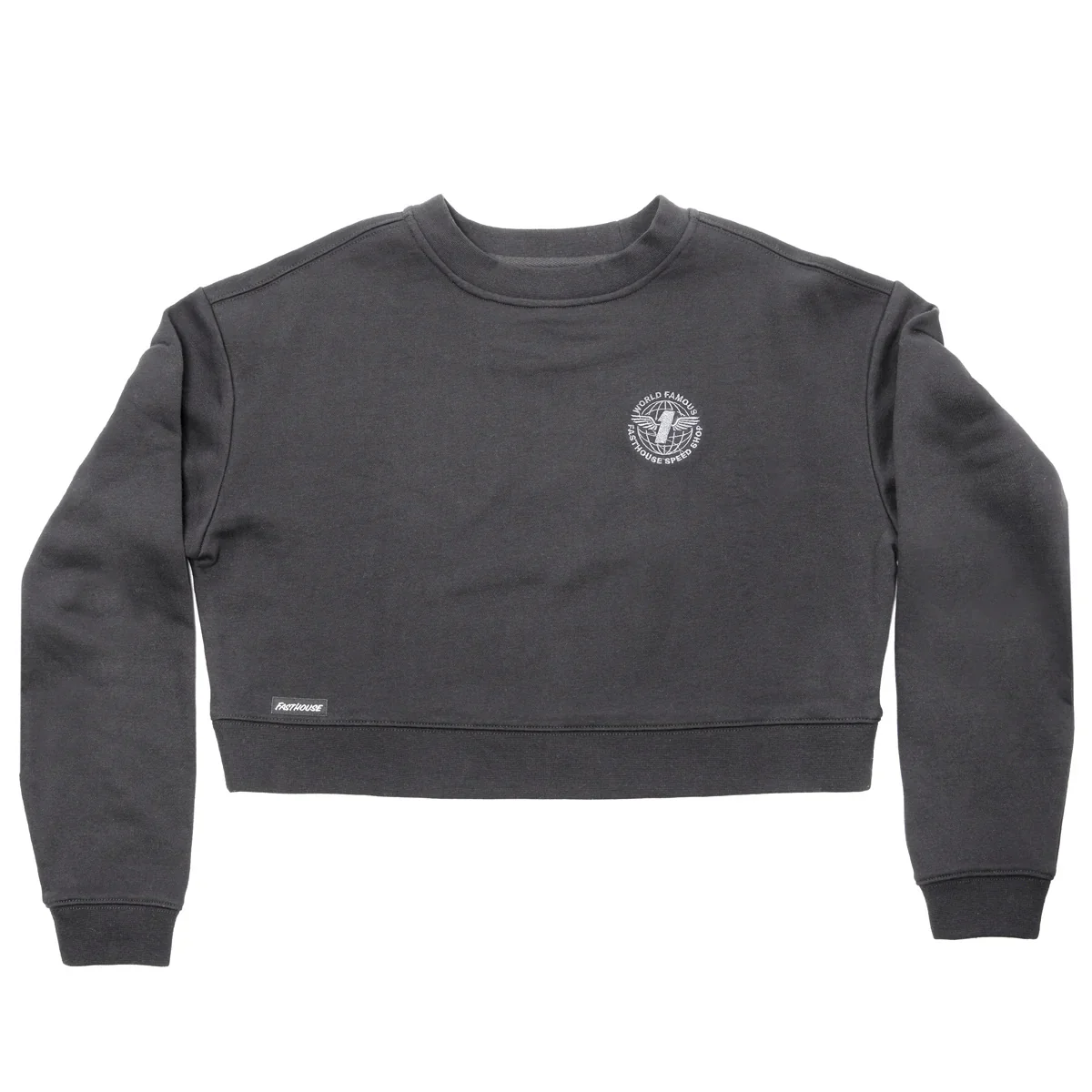 Fasthouse Renown Crew Neck Crop Pullover for Women