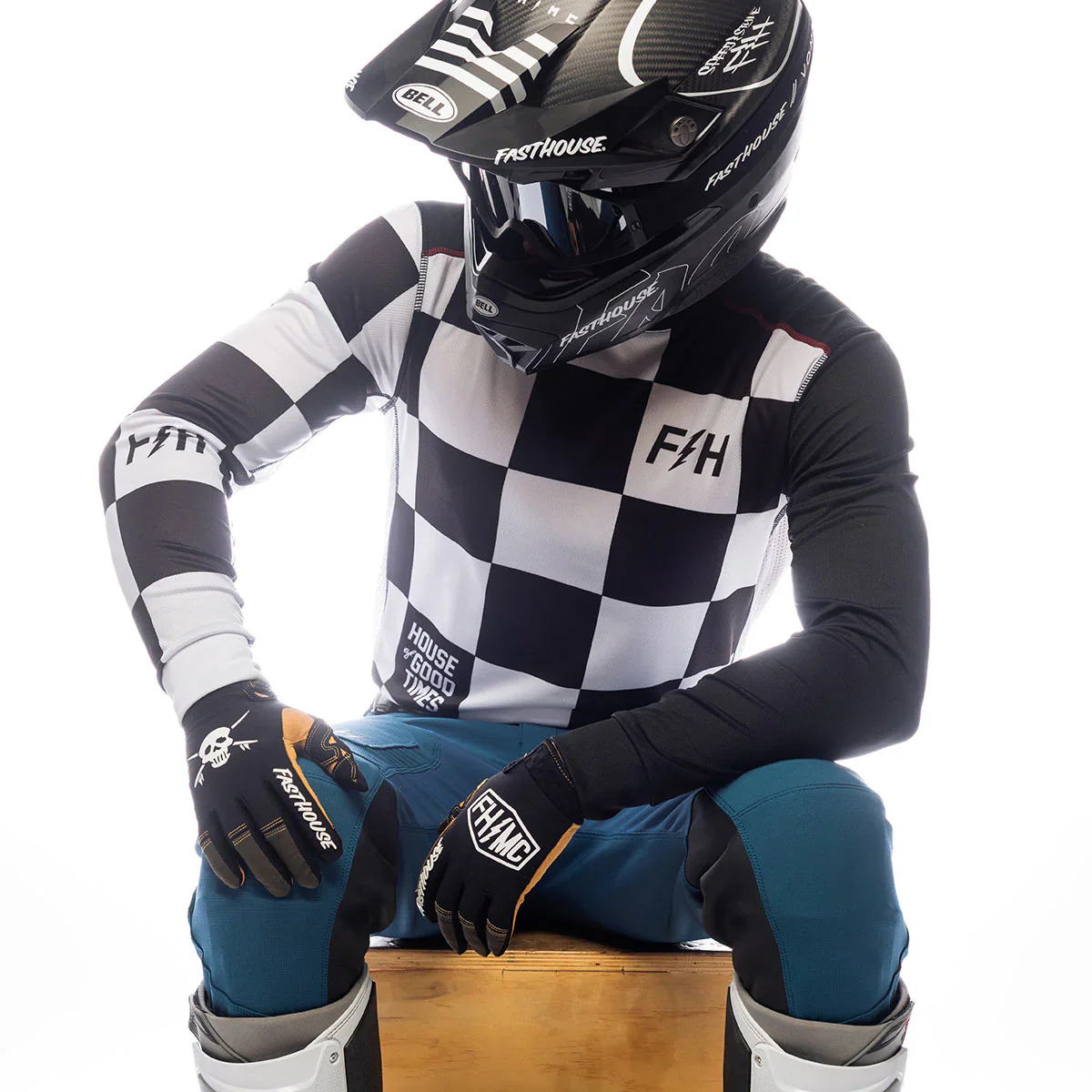 Fasthouse Sanguaro Gibson LS Jersey - Image 8
