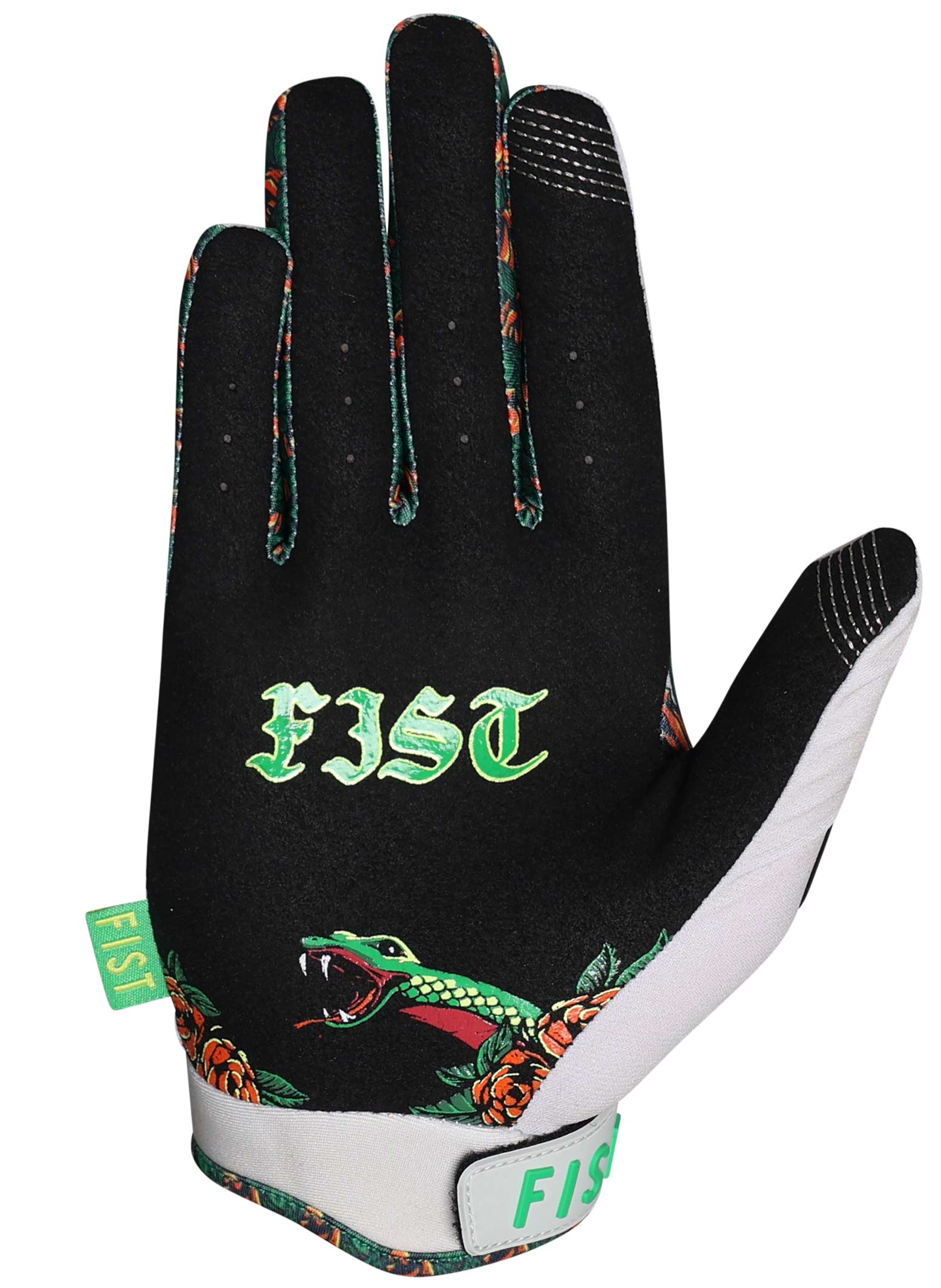 Fist Handwear Strapped Poison Gloves - Image 2