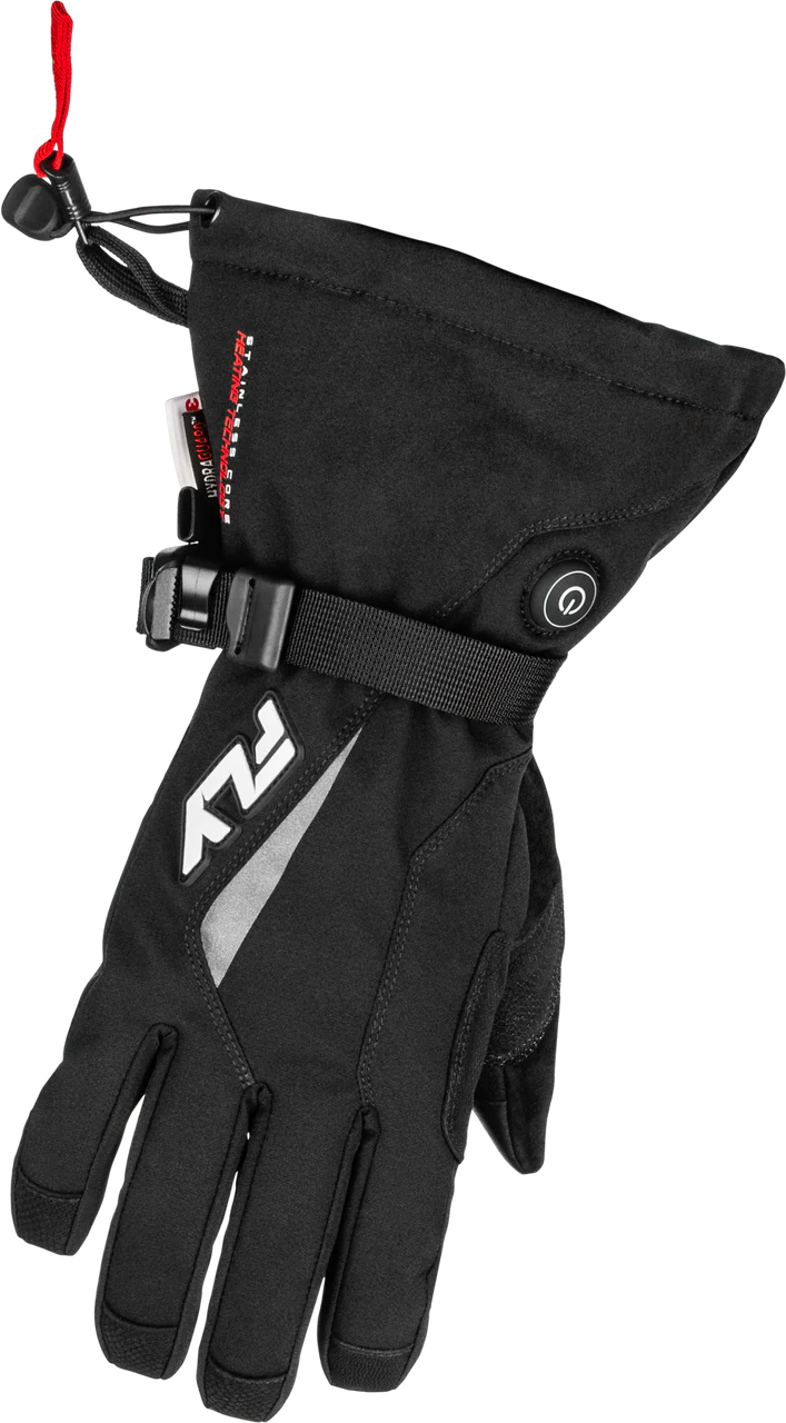 Fly Racing Title Heated Gauntlet Gloves