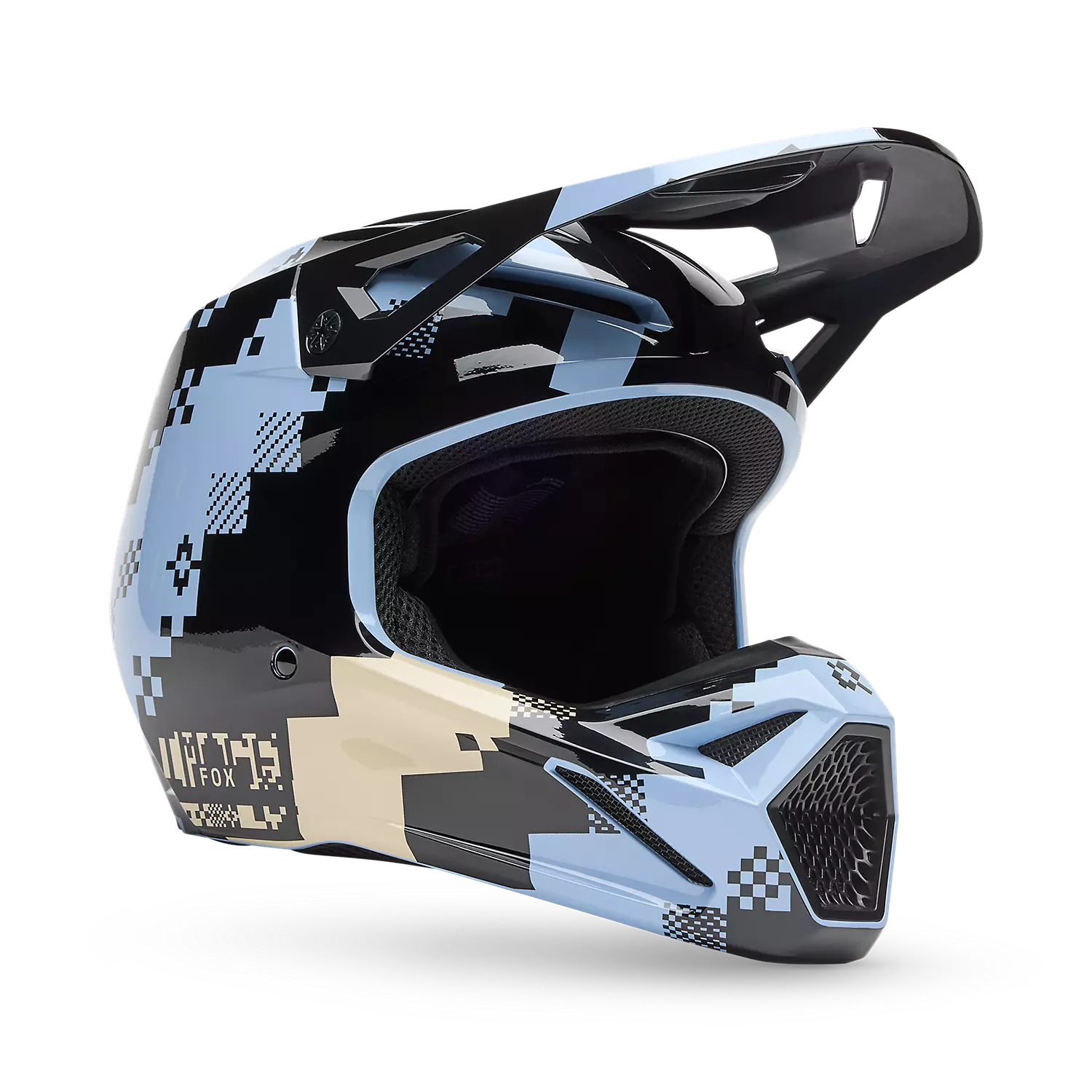 Fox Racing V1 Digi Image Helmet - Image 7