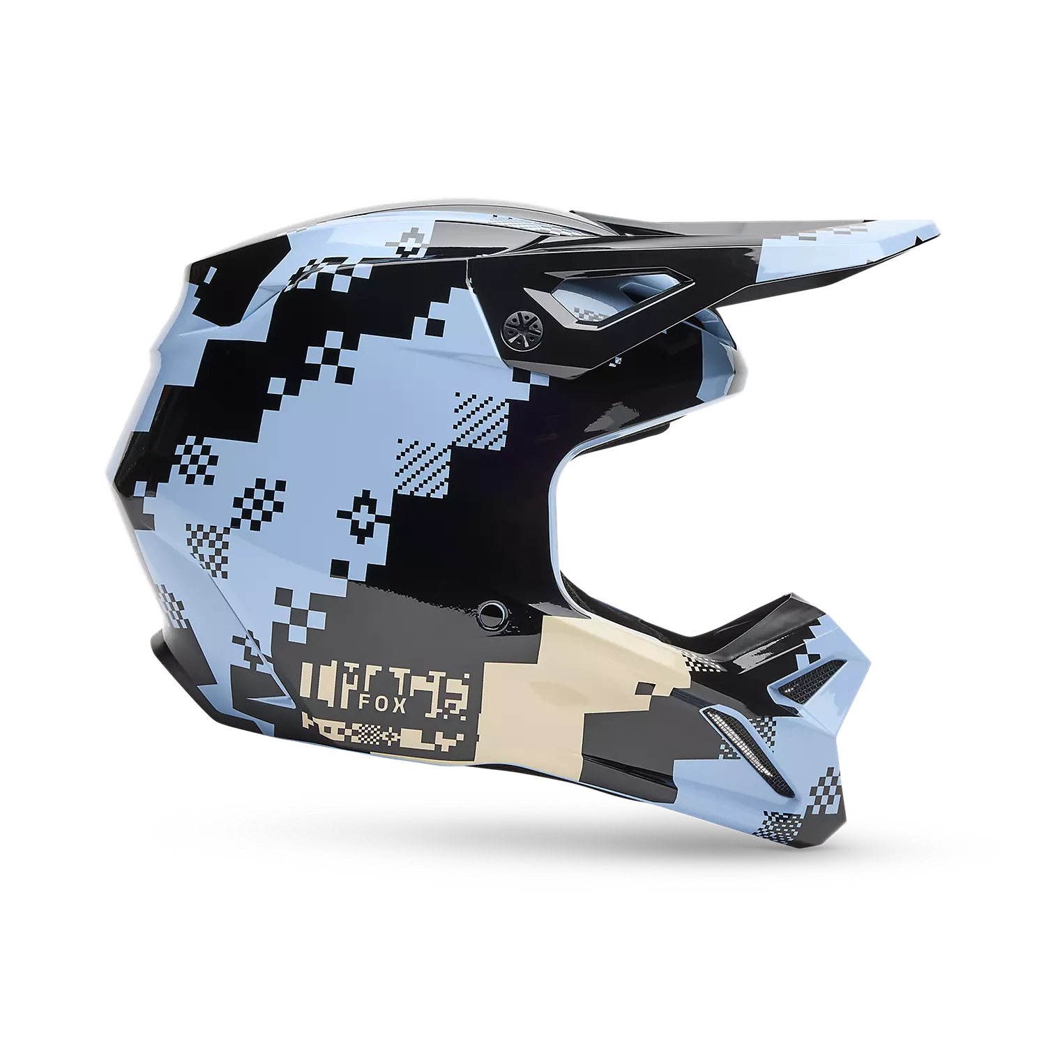 Fox Racing V1 Digi Image Helmet - Image 9