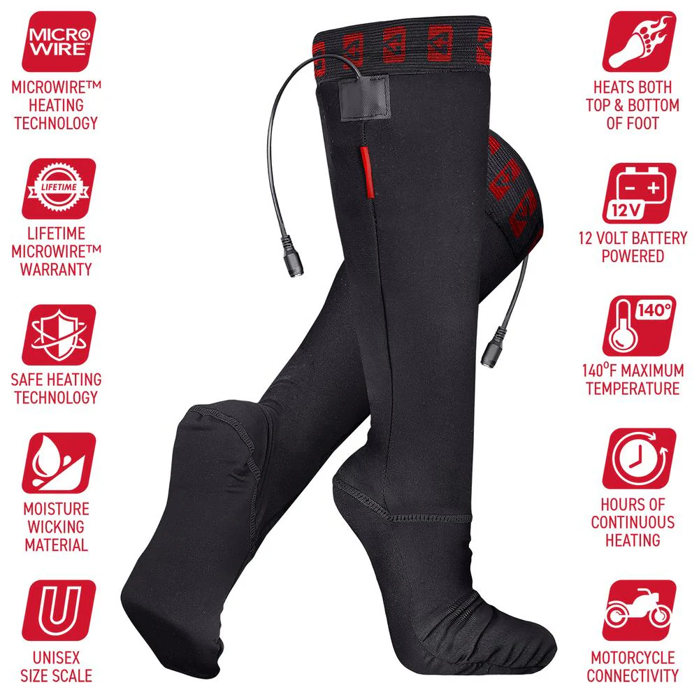 Gerbing 12V Heated Sock Liner - Image 4