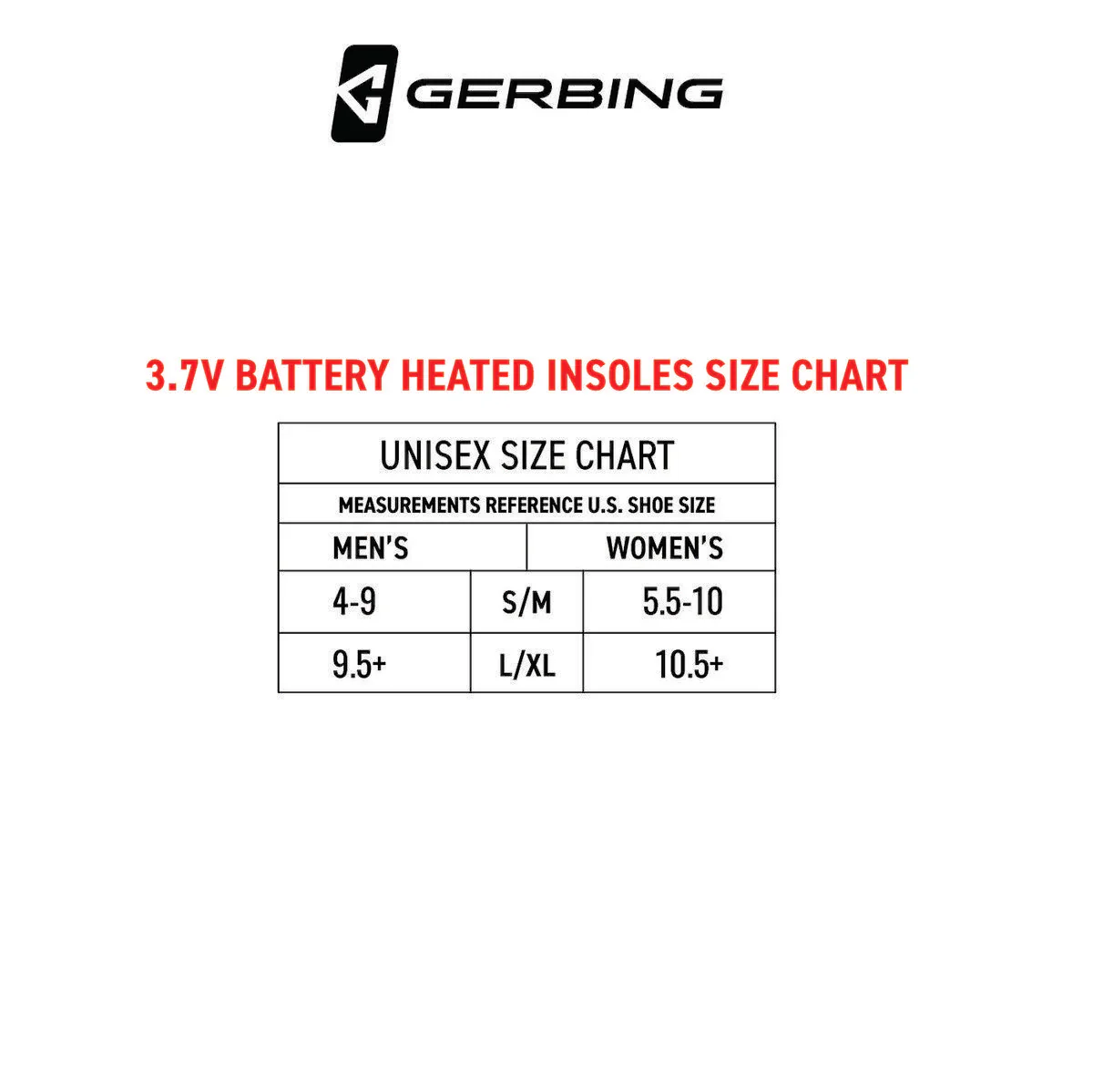 Gerbing 3V Rechargeable Heated Insoles with Remote - Image 6