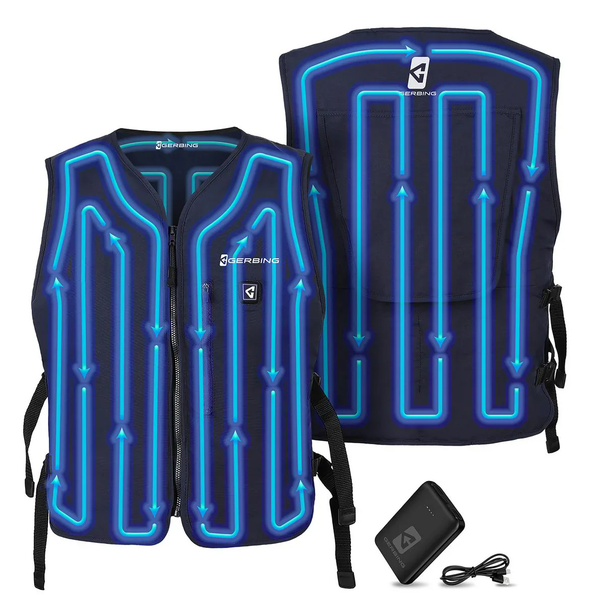 Gerbing 5V Touch Button Circulatory Cooling Vest