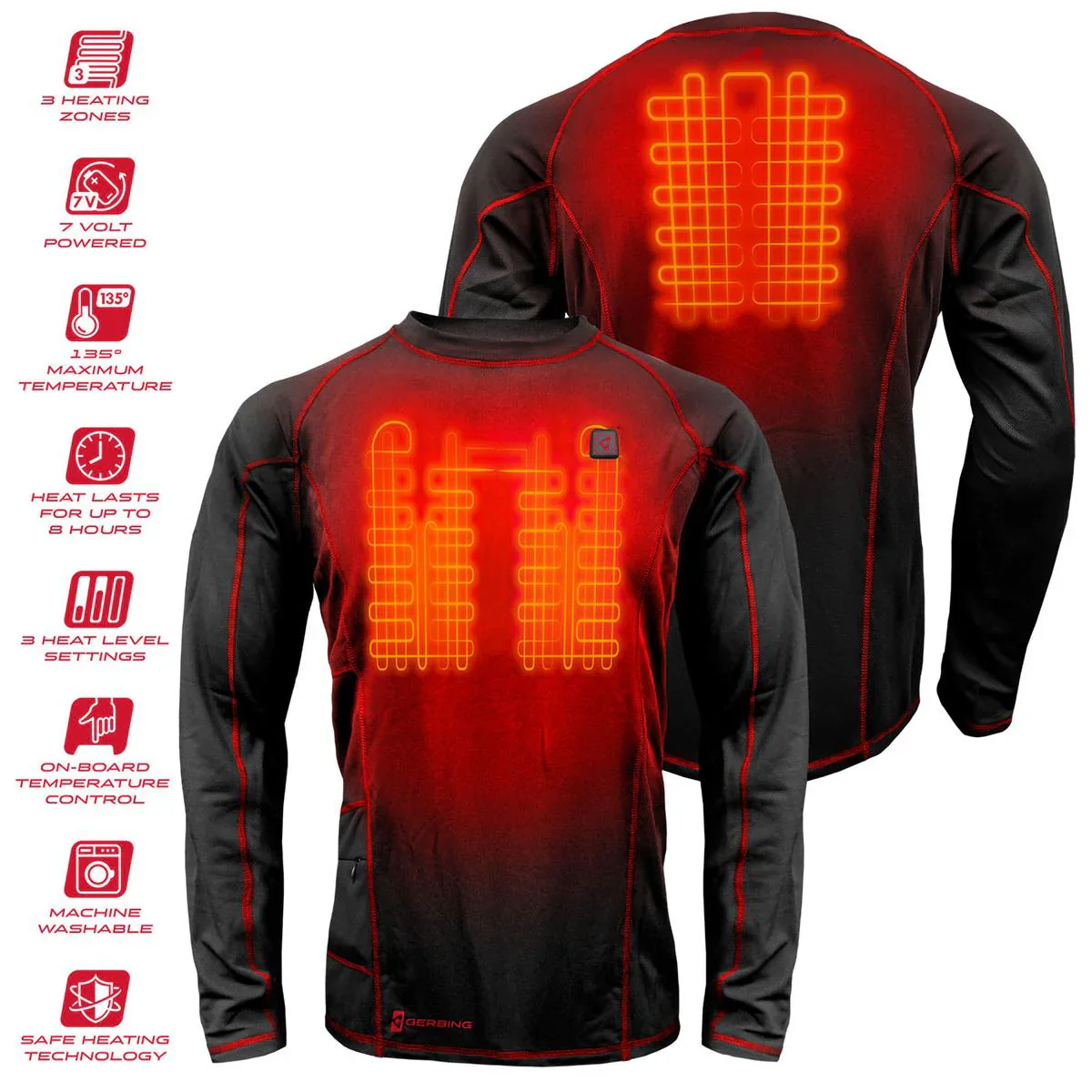 Gerbing 7V Heated Base Layer Shirt