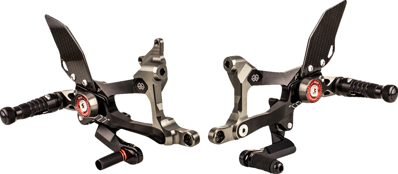 Gilles Tooling MUE2 Rearsets Ducati Panigale V4 2018-2021
