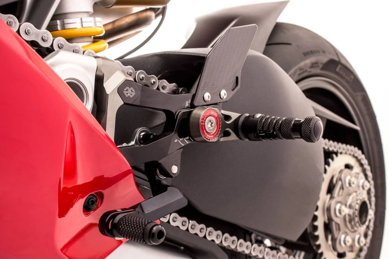 Gilles Tooling MUE2 Rearsets Ducati Panigale V4 2018-2021 - Image 3
