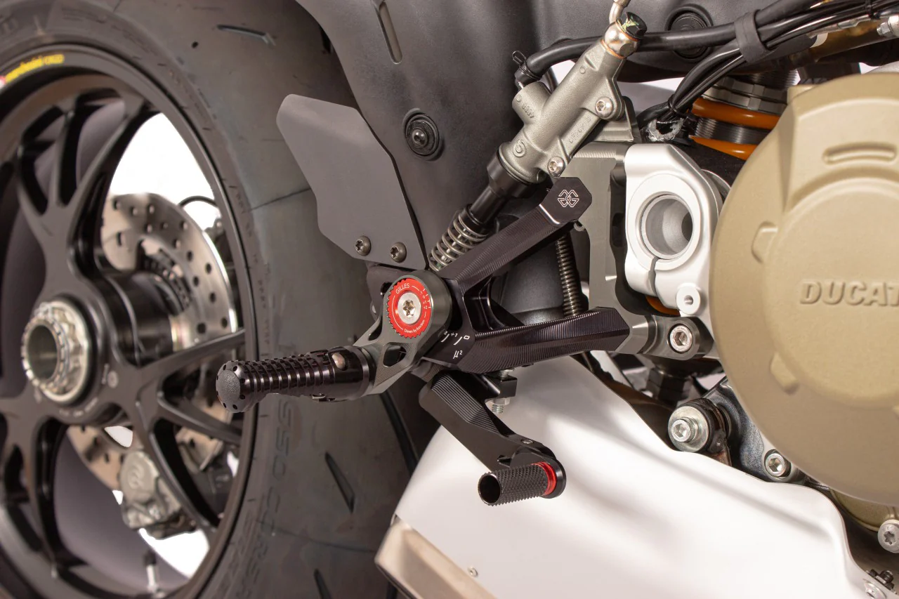 Gilles Tooling MUE2 Rearsets Ducati Streetfighter V4 2020-2024 - Image 2