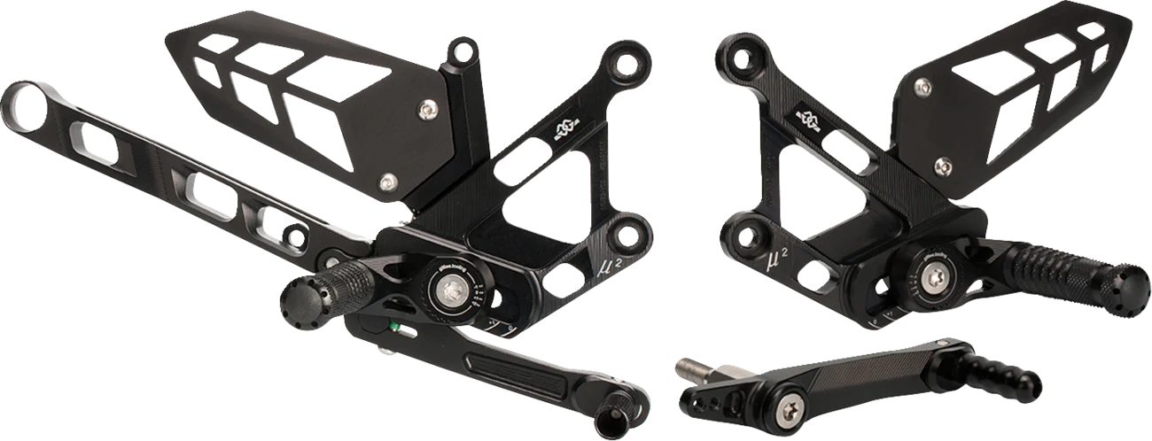 Gilles Tooling MUE2 Rearsets Yamaha MT-10 2018-2021