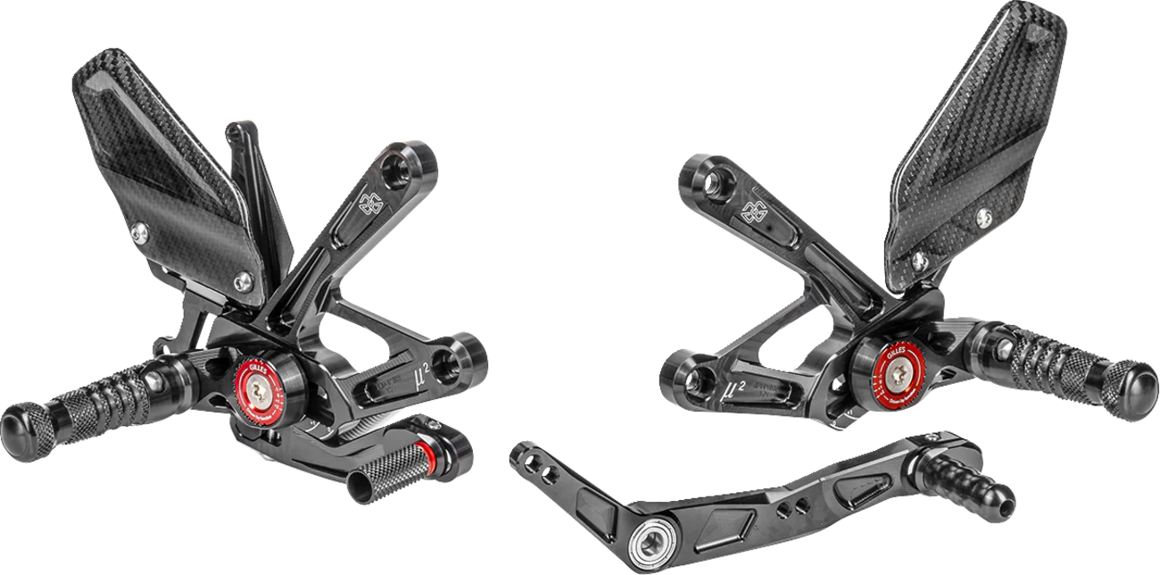 Gilles Tooling MUE2 Rearsets Yamaha R1 / R1M 2015-2026