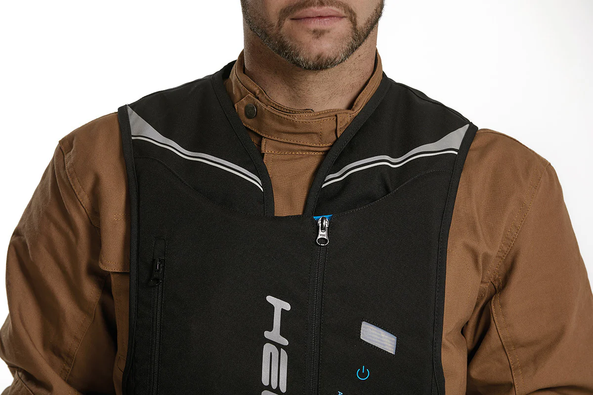 Helite Double Turtle Airbag Vest (Mechanical Trigger) - Image 7