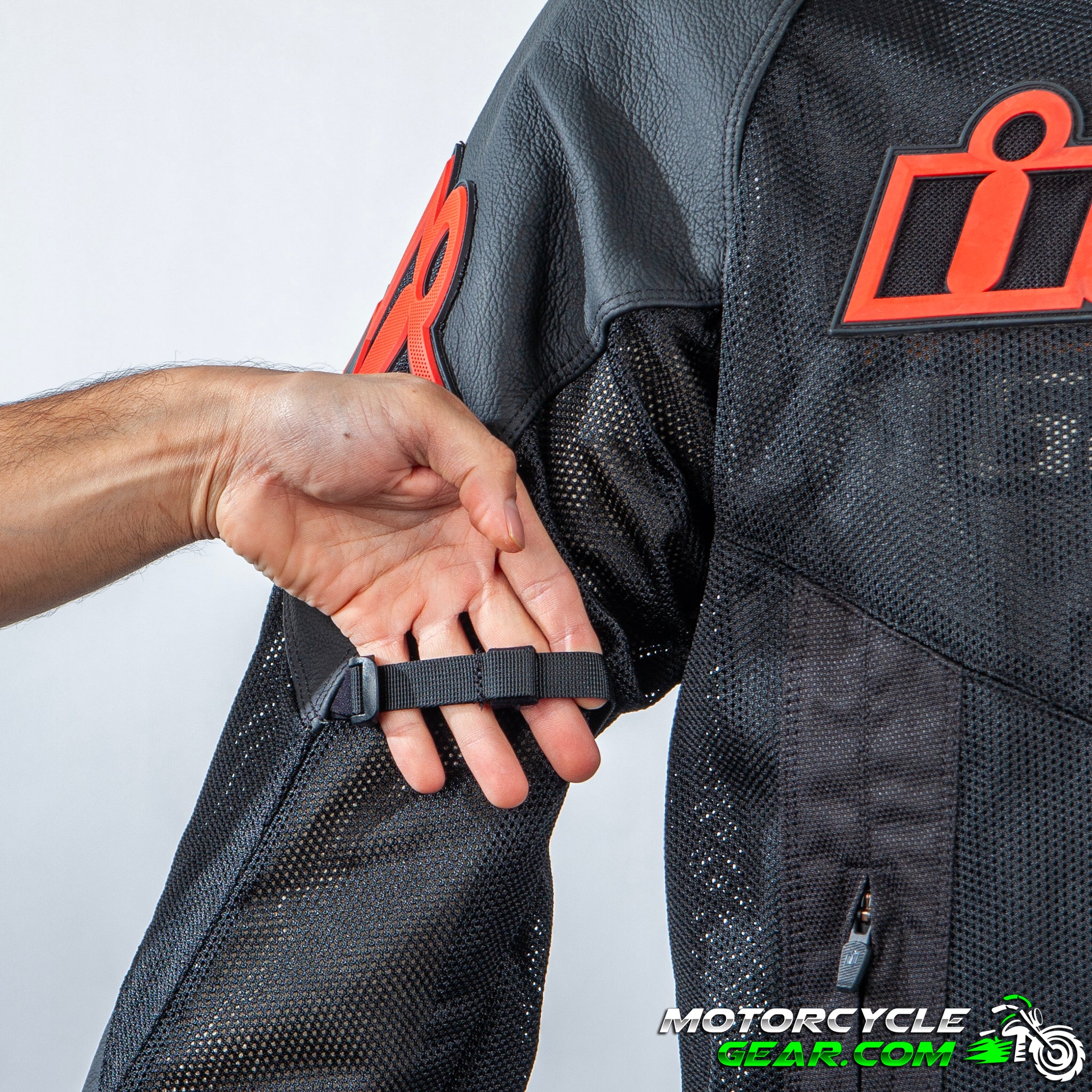 Icon Mesh AF Leather Jacket - Image 10