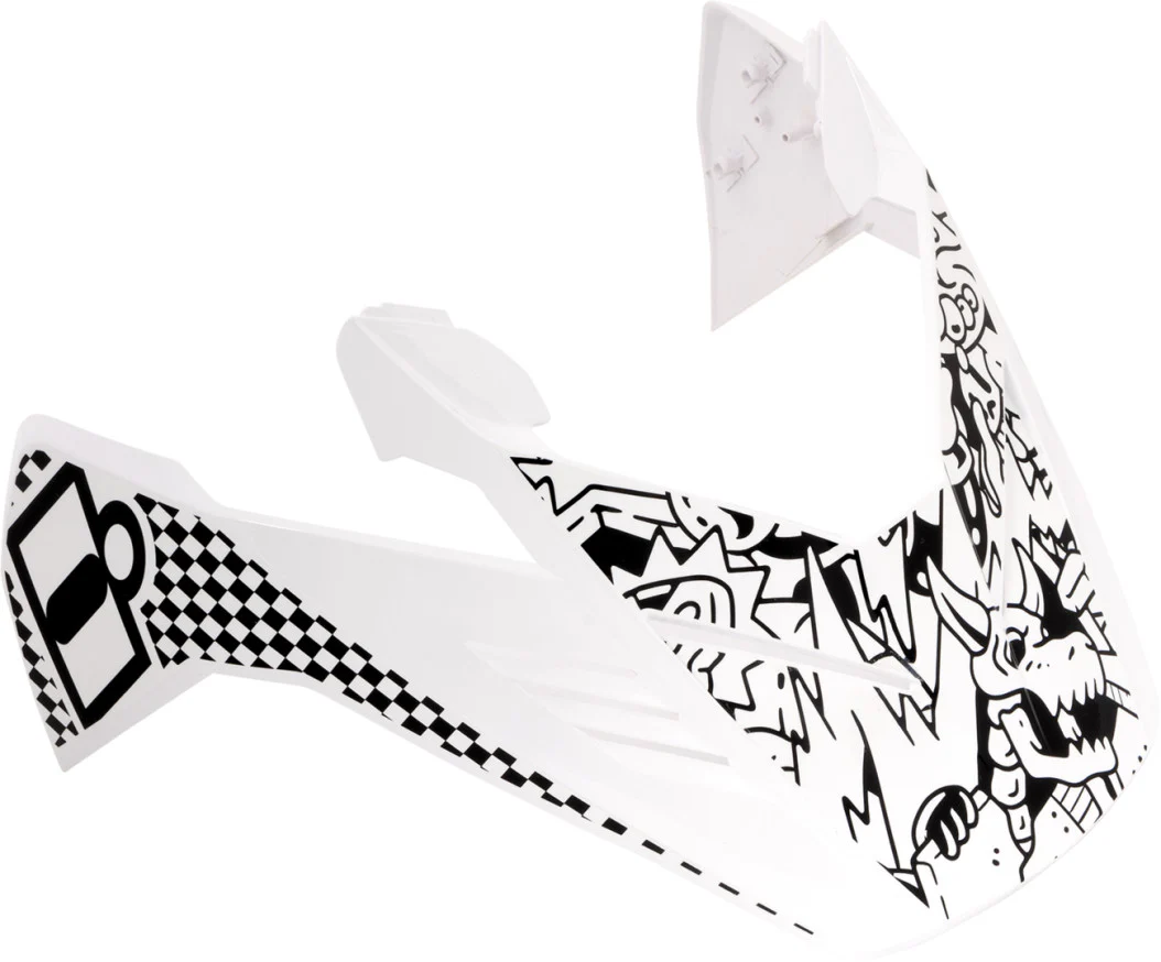 ICON Replacement Peak for Elsinore Doodle 3 Helmet - Image 3