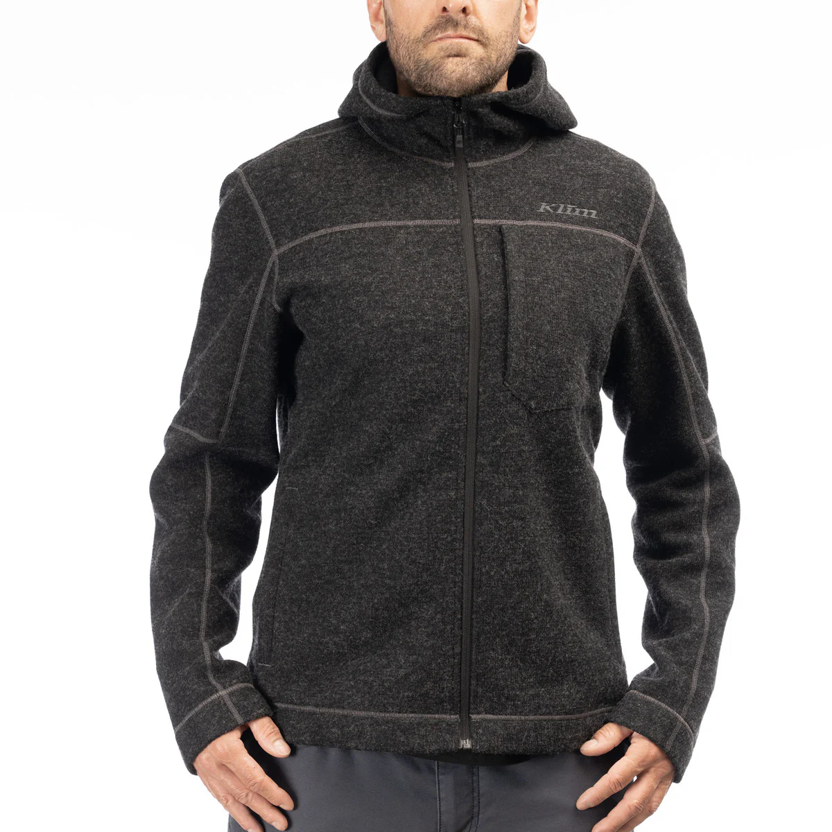 Klim Bighorn Canyon Wool Fleece Hoodie - Image 3