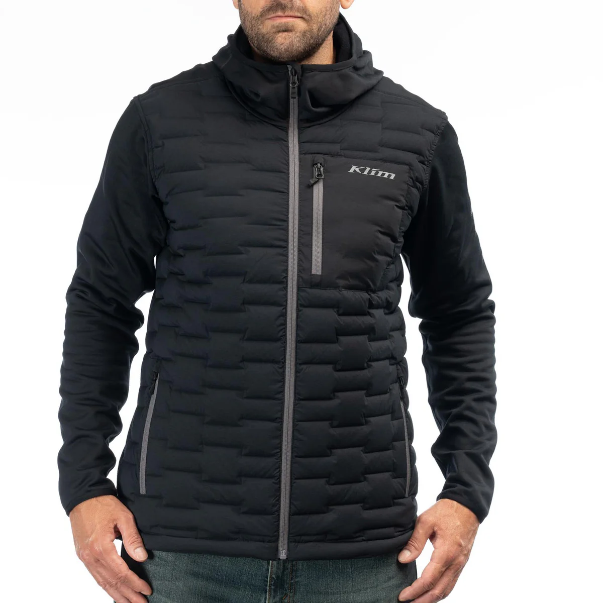 Klim Boulder Stretch Down Hybrid Hoodie - Image 3