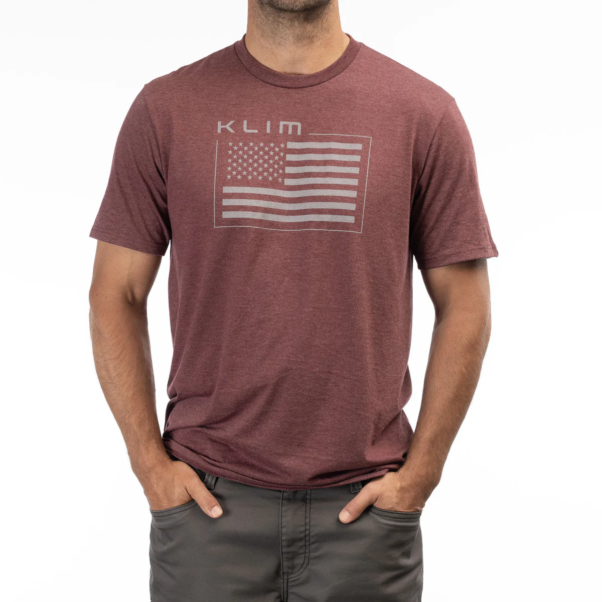 Klim Patriot Klim Flag Tri-Blend Tee - Image 2